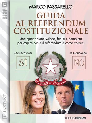 cover image of Guida al referendum costituzionale